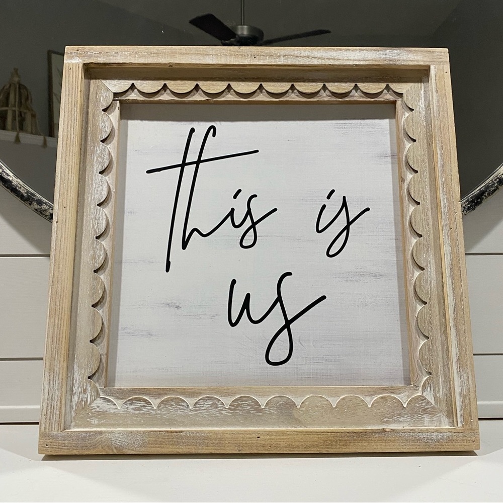 This is us wall decor